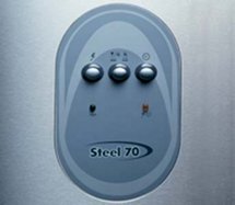 A máquina de lavar louça Steel 70, da Colged, é intuitiva! Comandos simples.