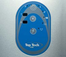 A máquina de lavar louça TopTech 740, da Colged, é fácil! Botões grandes e início automático após o fecho da campânula.