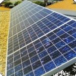 Sistema fotovoltaico Mitsubishi de 4 kW, instalado numa residência privada no concelho de Santo Tirso